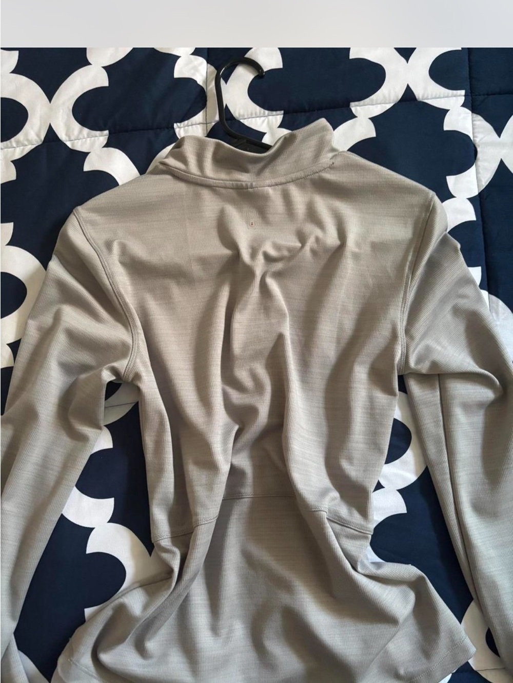 Spyder Light Gray Active Zip-Up Pullover - Picture 2 of 3